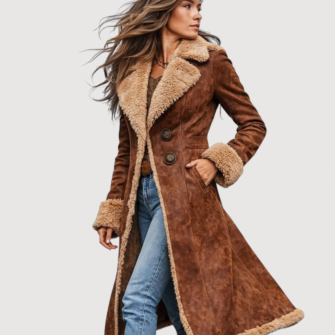 Theresa | Shearling Lined Winter Coat