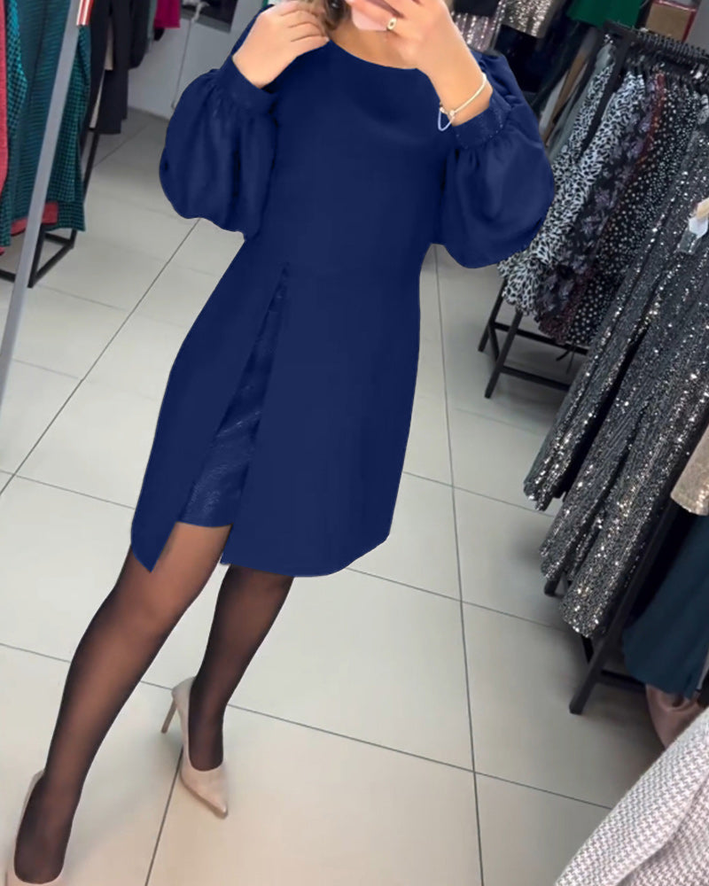 Soleil | Chic Solid Colour Dress