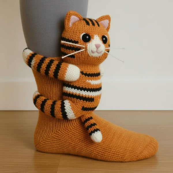Mila | Cozy Animal Slipper Socks