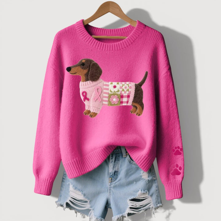 Marlene | Cosy Dog Knit Sweater