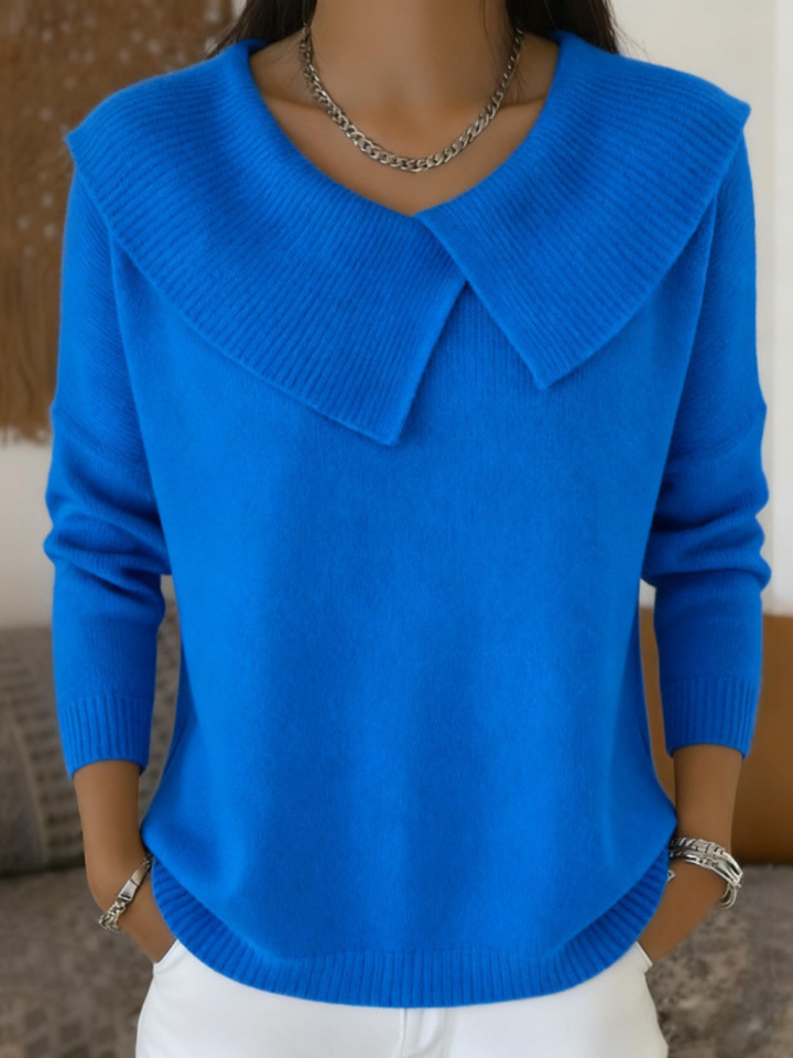Elise | Soft Collar Winter Knit