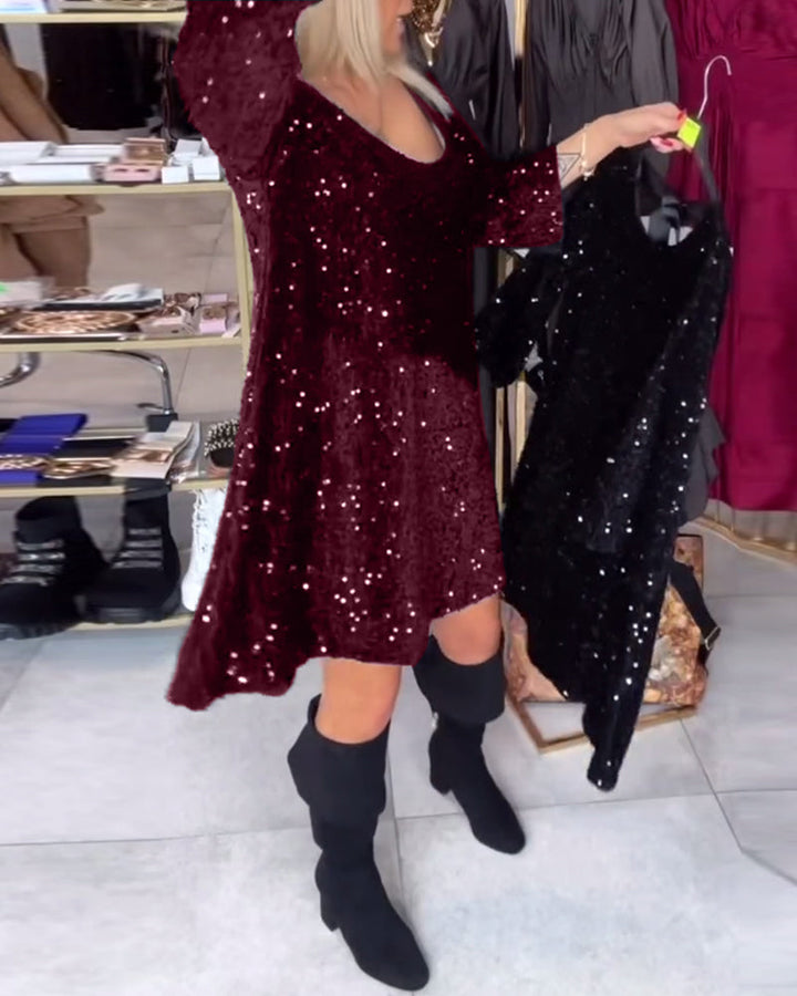 Velour | Sequined Dress with Elegance