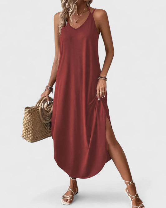 Yvonne™ | Zomerjurk met Spaghettibandjes