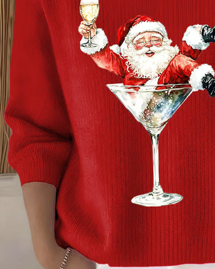 Nora | Festive Turtleneck Slim Jumper