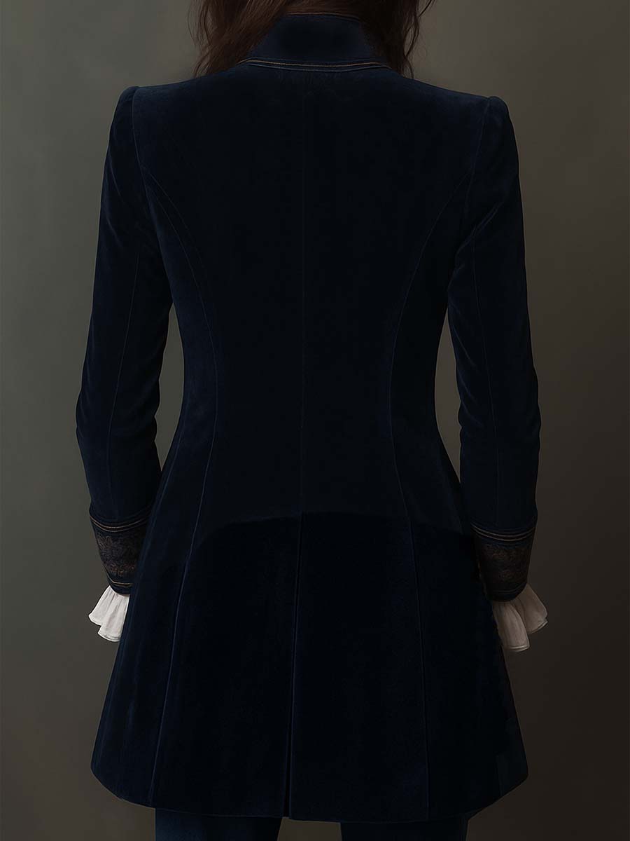 Beatrice | Embroidered Long Jacket
