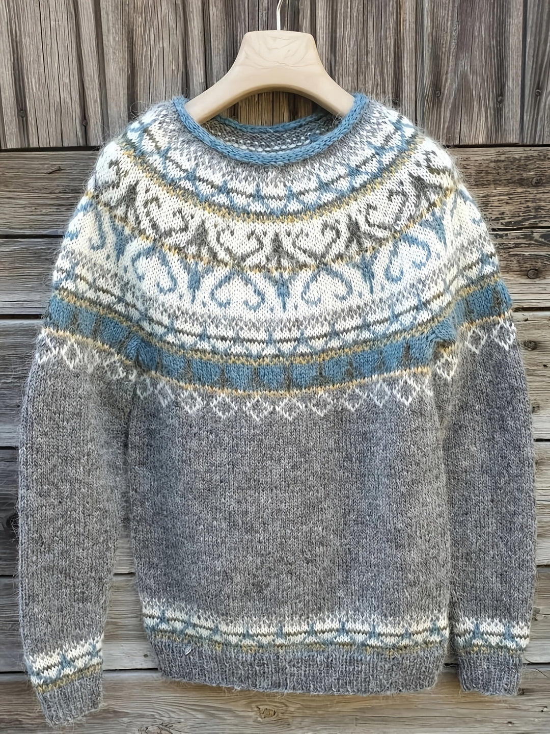 Ingrid | Norwegian-Inspired Winter Sweater