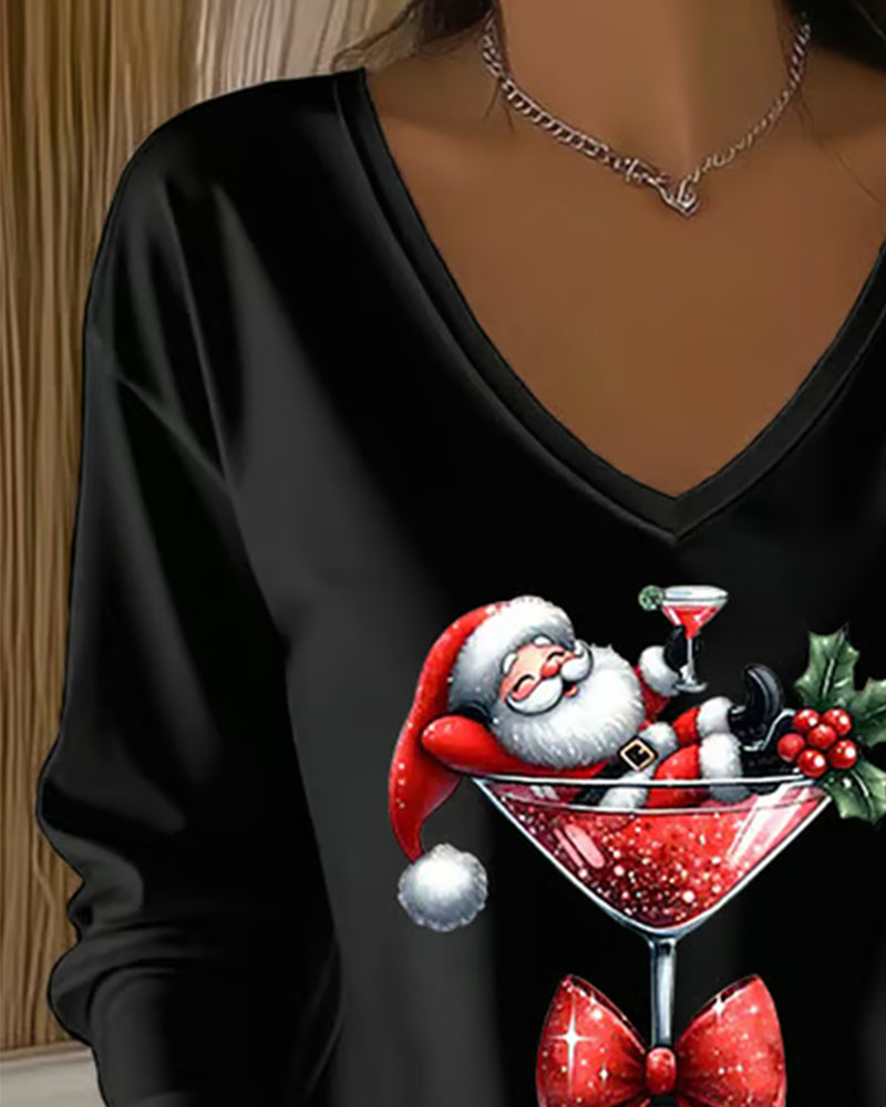 Jolly | Festive Wine Glass Top