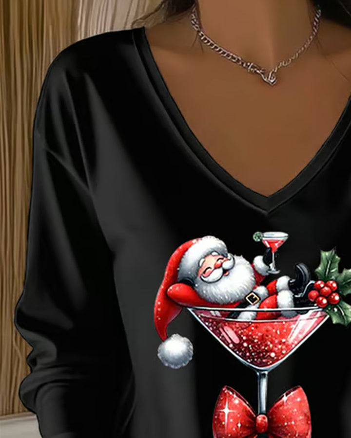 Jolly | Festive Wine Glass Top