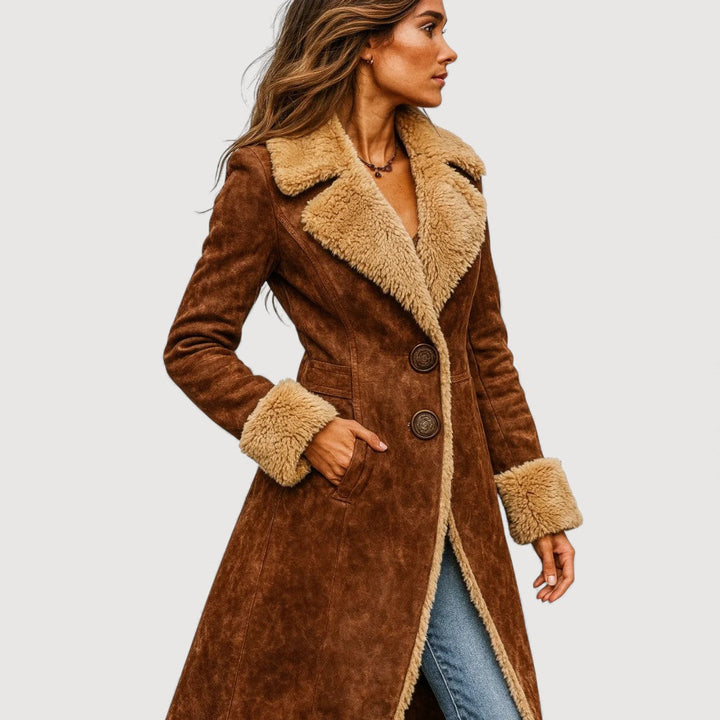 Theresa | Shearling Lined Winter Coat