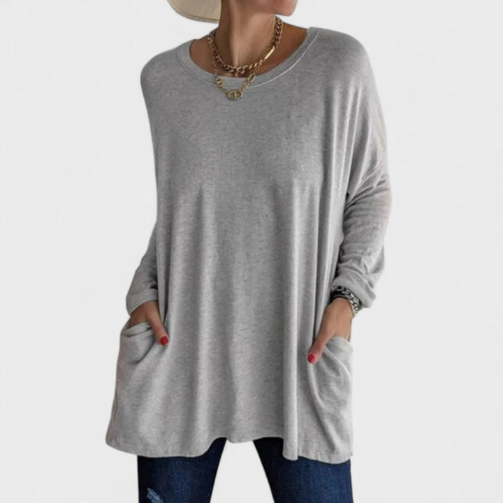 Lucia | Relaxed Long Sleeve Top