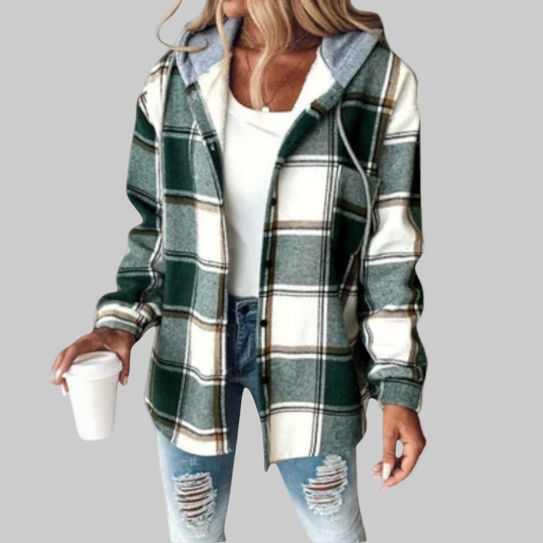 Isla | Patterned Cozy Hoodie