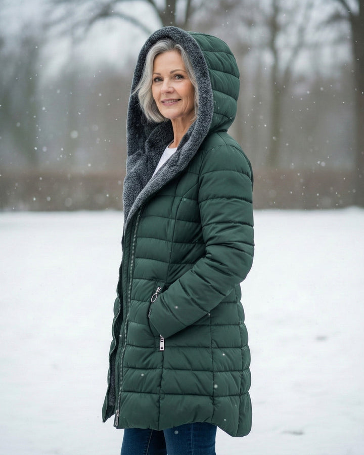 Ingrid | Fleece Lined Puffer Coat
