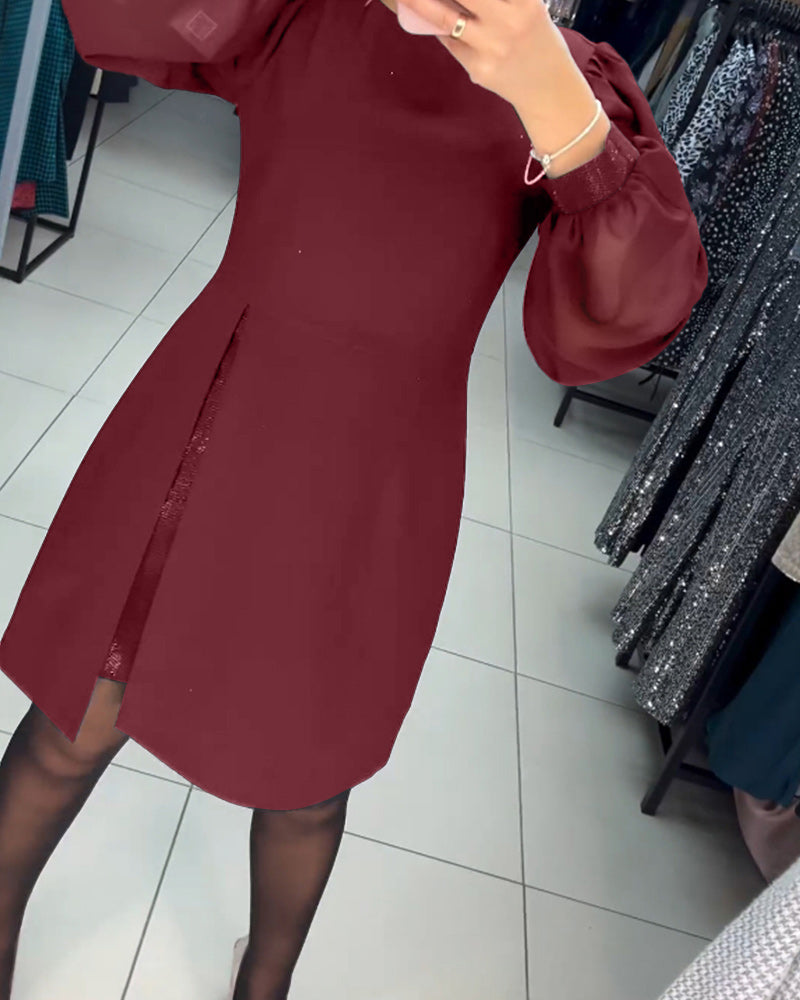 Soleil | Chic Solid Colour Dress