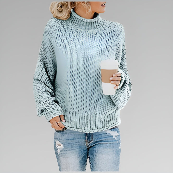 Sophie | Chunky Knit Turtleneck Sweater
