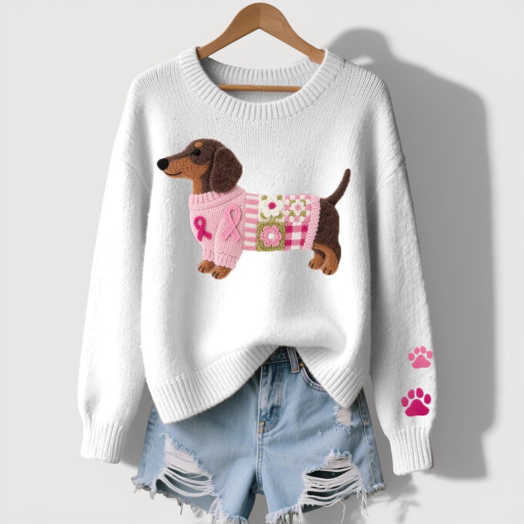 Marlene | Cosy Dog Knit Sweater