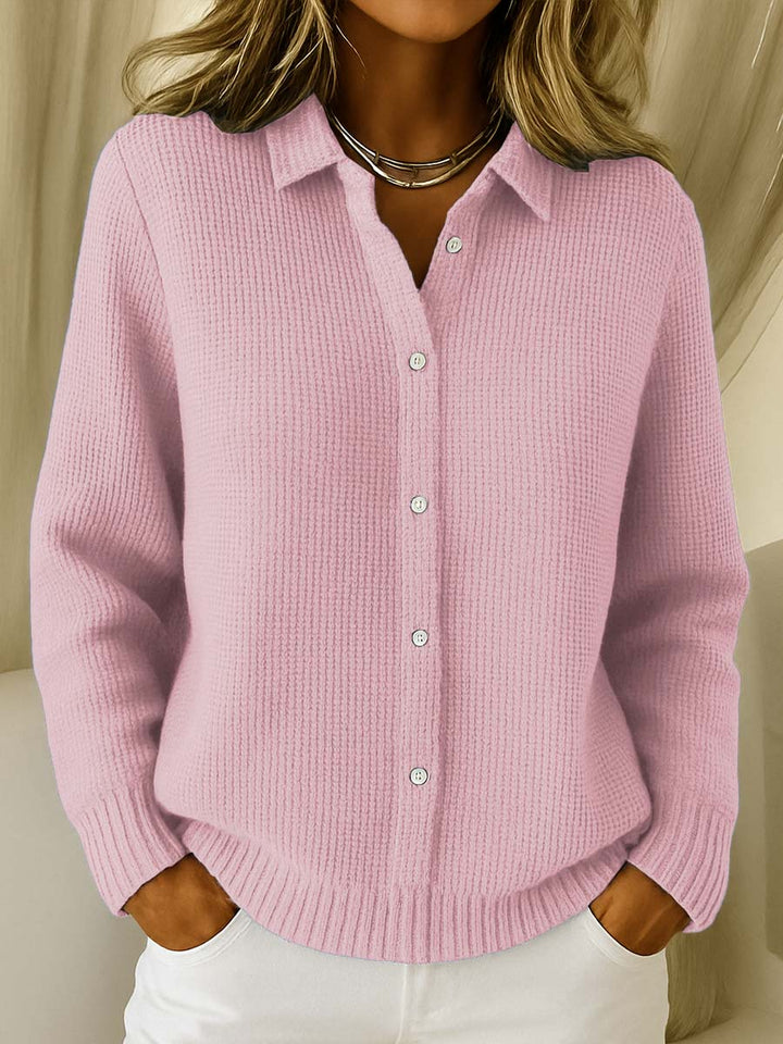 Lucy | Classic Knit Button Cardigan