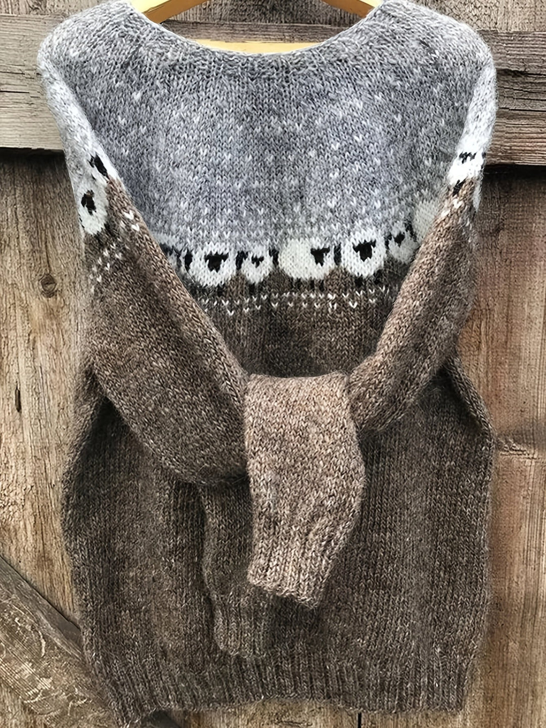 Eloise | Jacquard Knit Pullover
