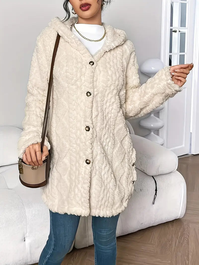 Marina | Hooded Knit Cardigan
