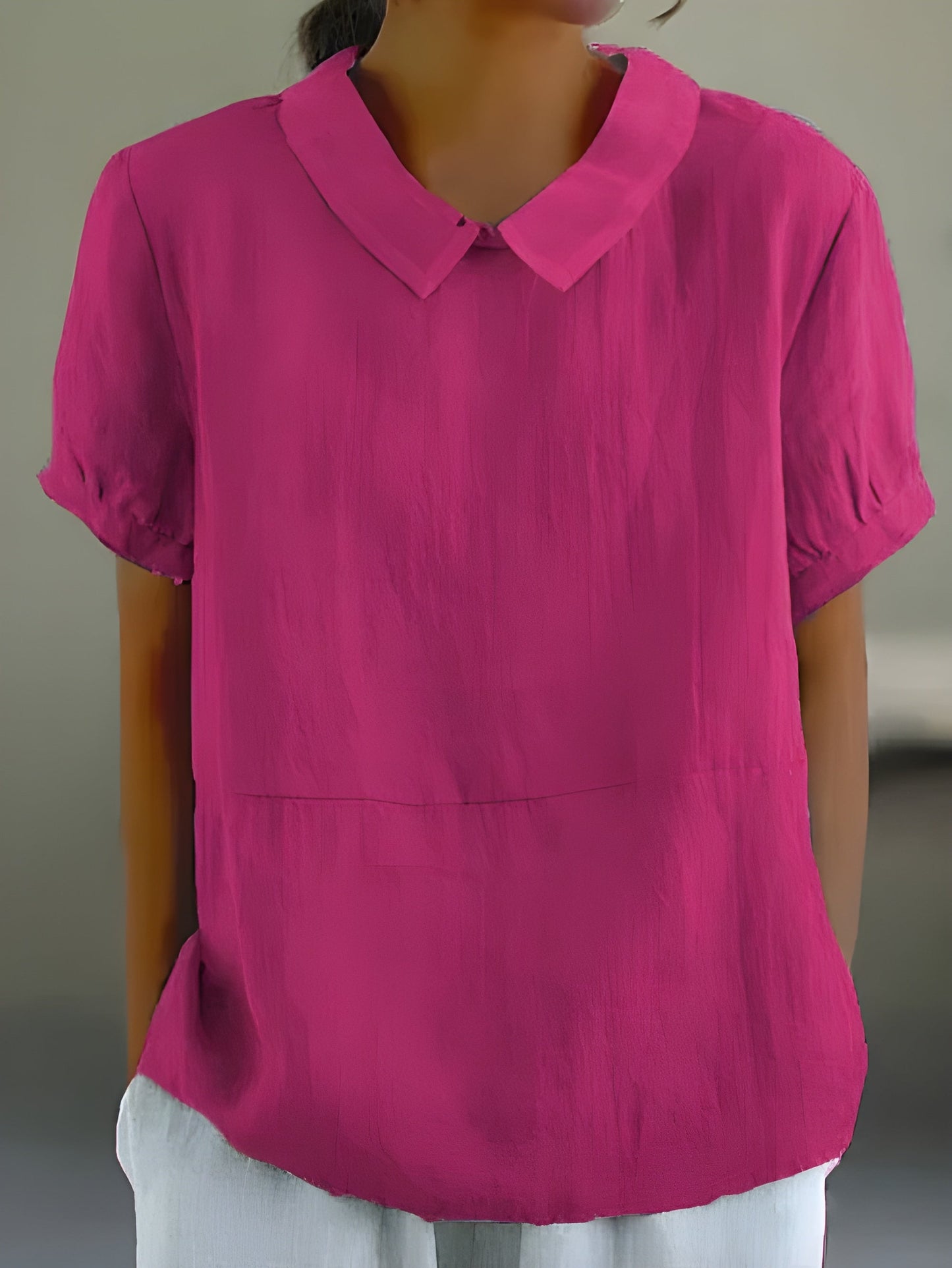 Camille™ | Blouse fluide à col chic