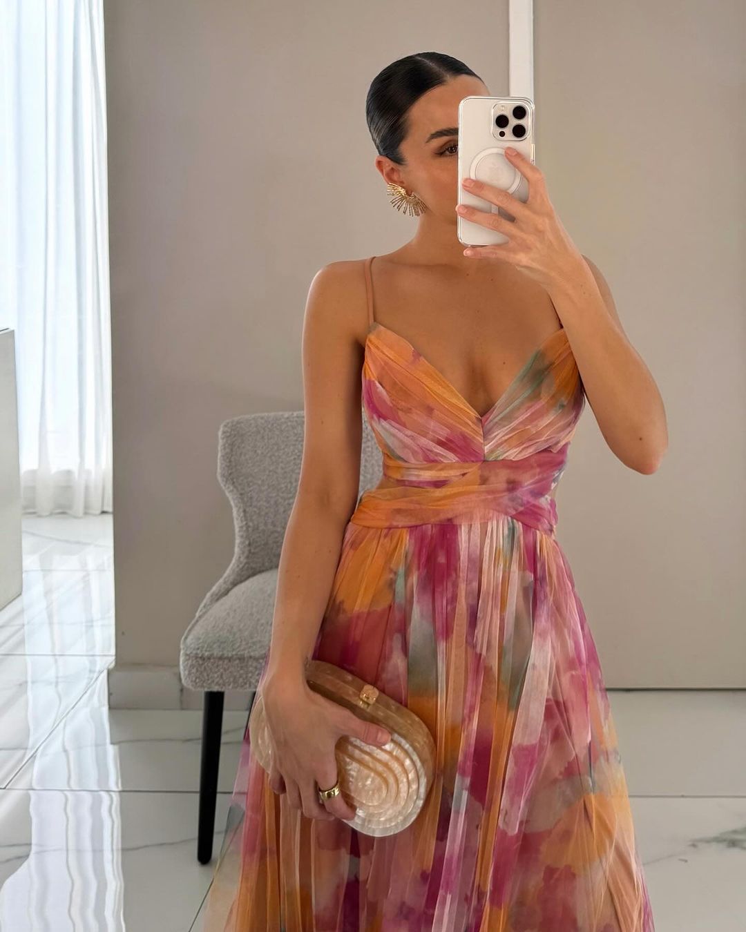 Annebel – Maxi Jurk met Bloemenprint
