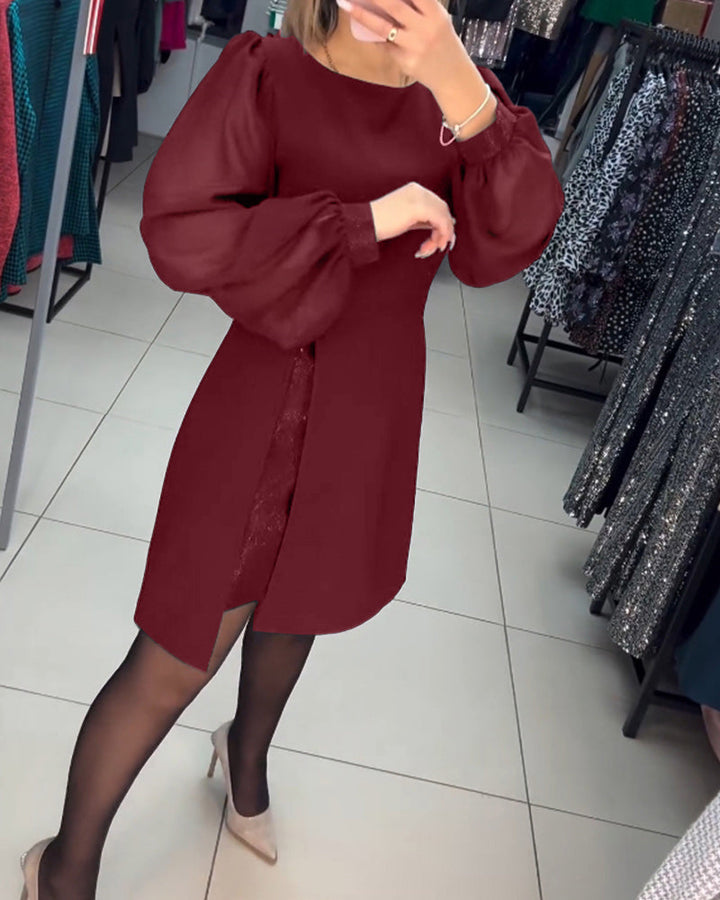 Soleil | Chic Solid Colour Dress