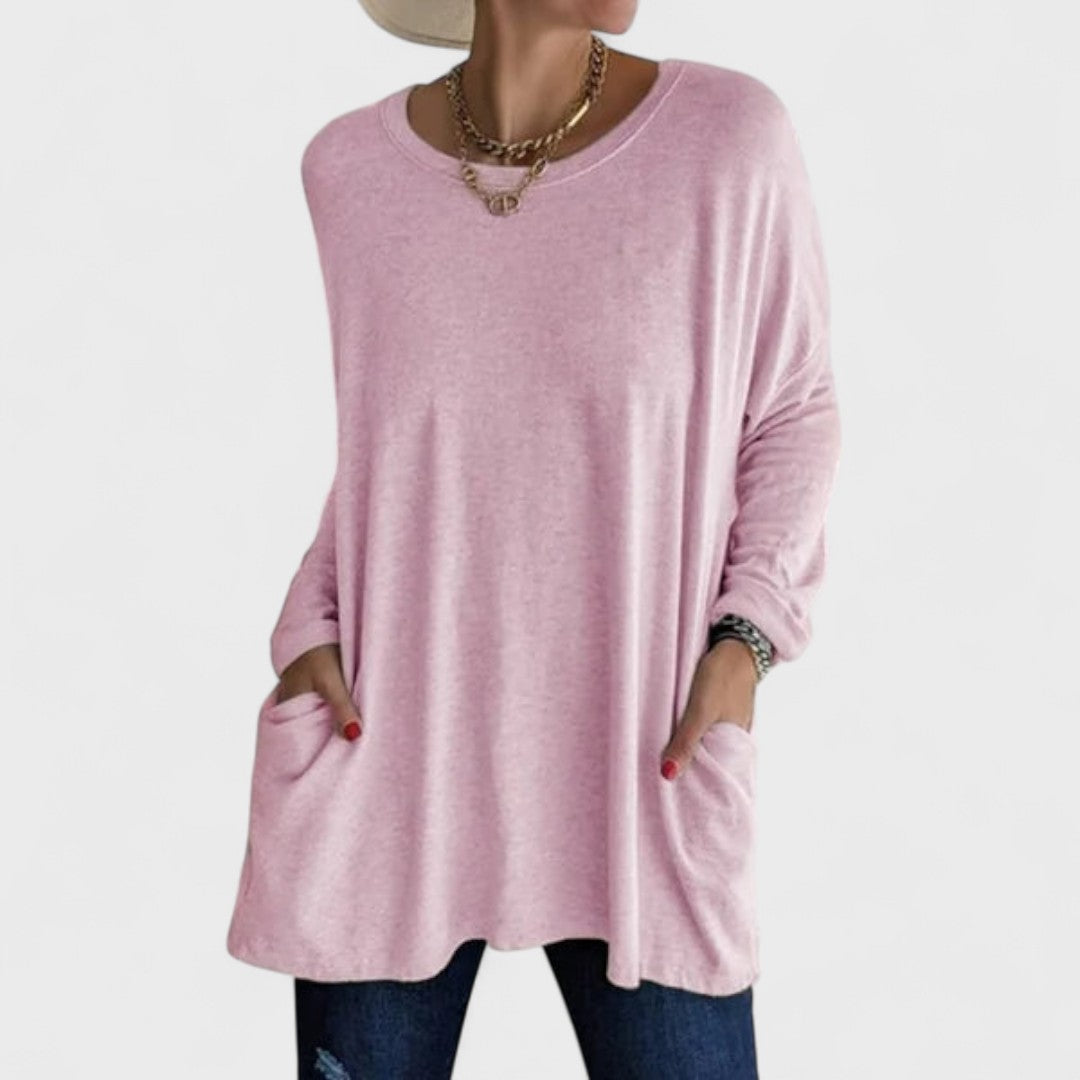 Lucia | Relaxed Long Sleeve Top