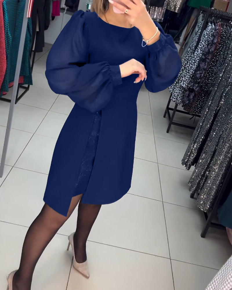 Soleil | Chic Solid Colour Dress
