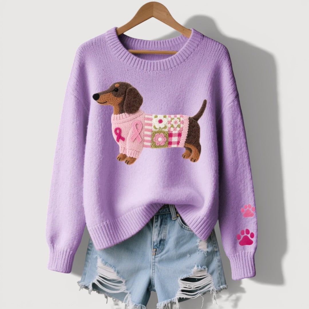 Marlene | Cosy Dog Knit Sweater