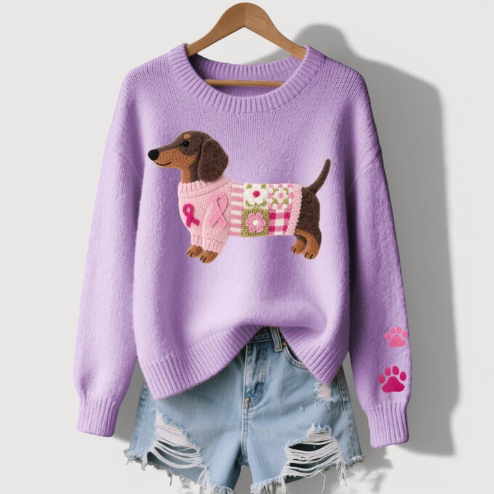 Marlene | Cosy Dog Knit Sweater