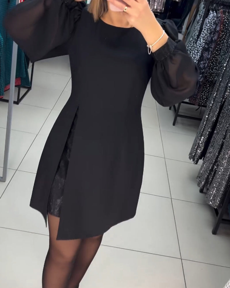 Soleil | Chic Solid Colour Dress