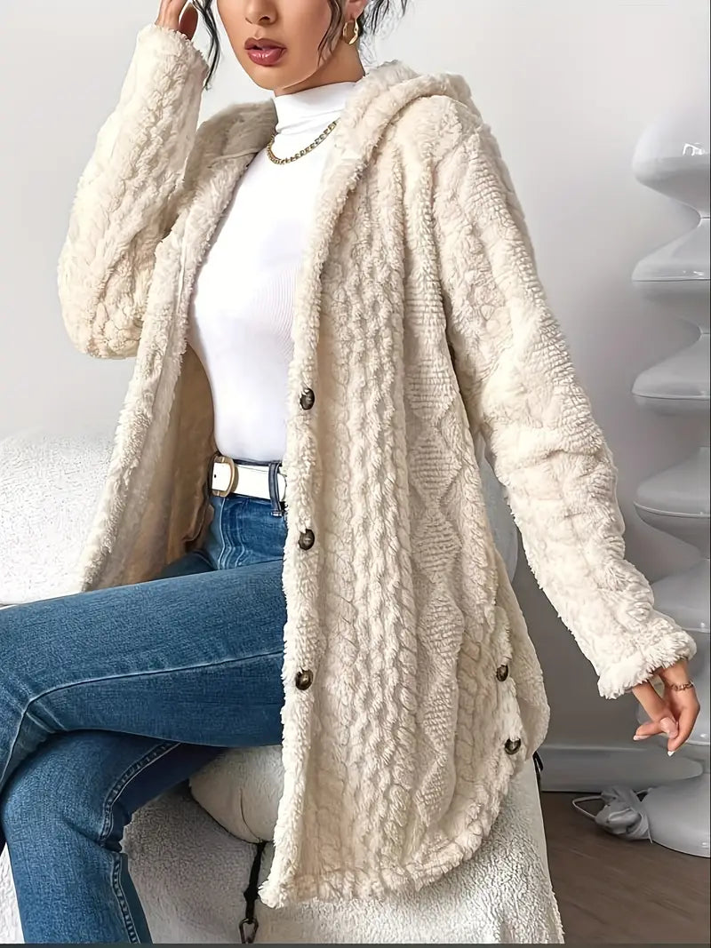 Marina | Hooded Knit Cardigan