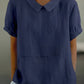 Camille™ | Blouse fluide à col chic