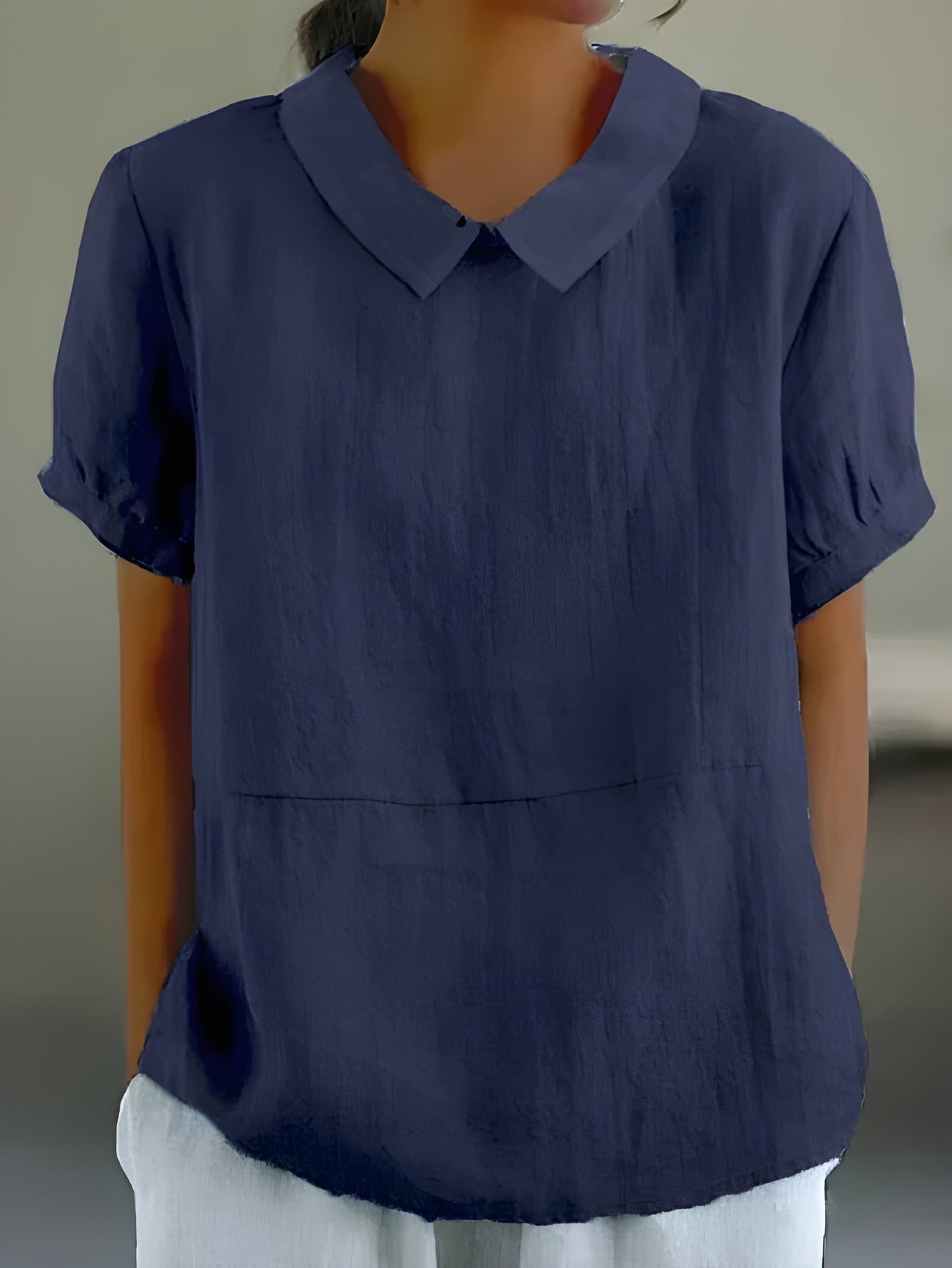 Camille™ | Blouse fluide à col chic
