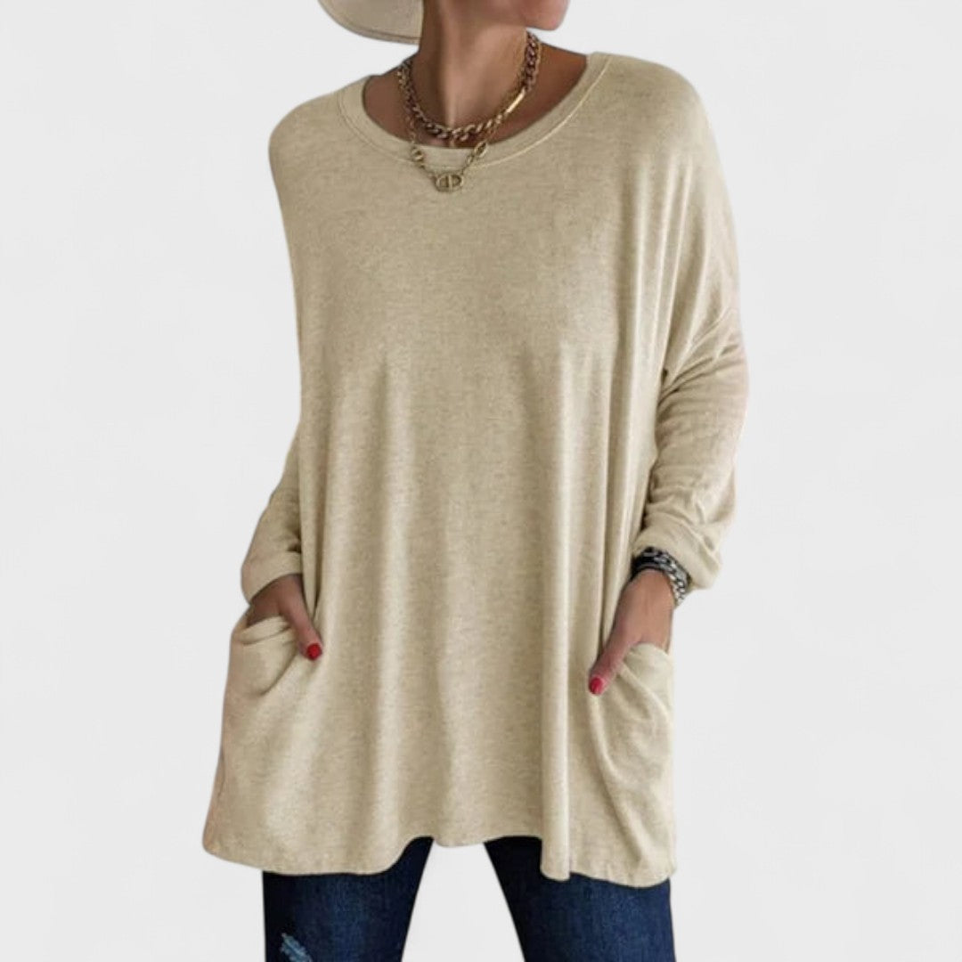 Lucia | Relaxed Long Sleeve Top