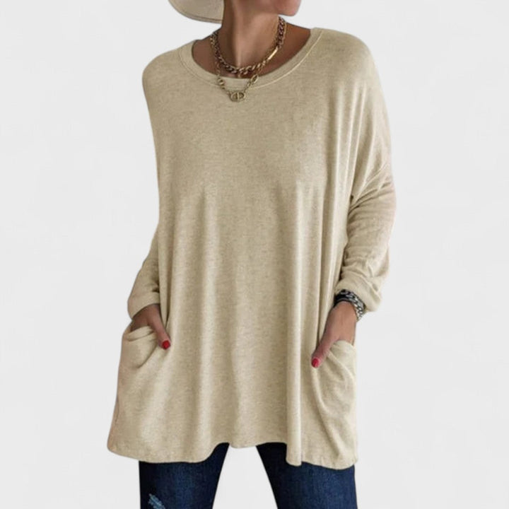 Lucia | Relaxed Long Sleeve Top