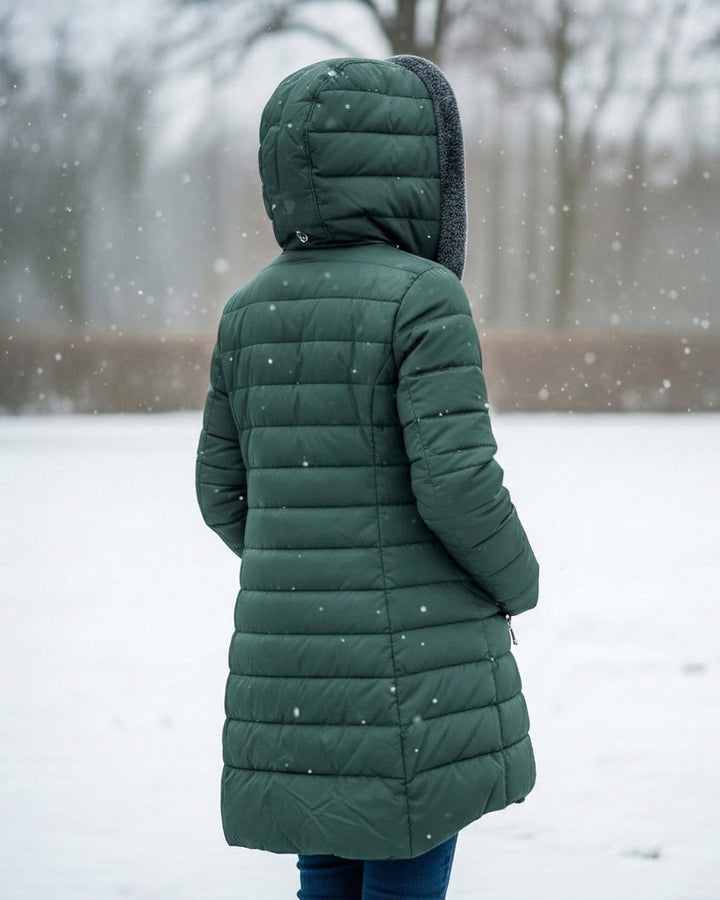Ingrid | Fleece Lined Puffer Coat