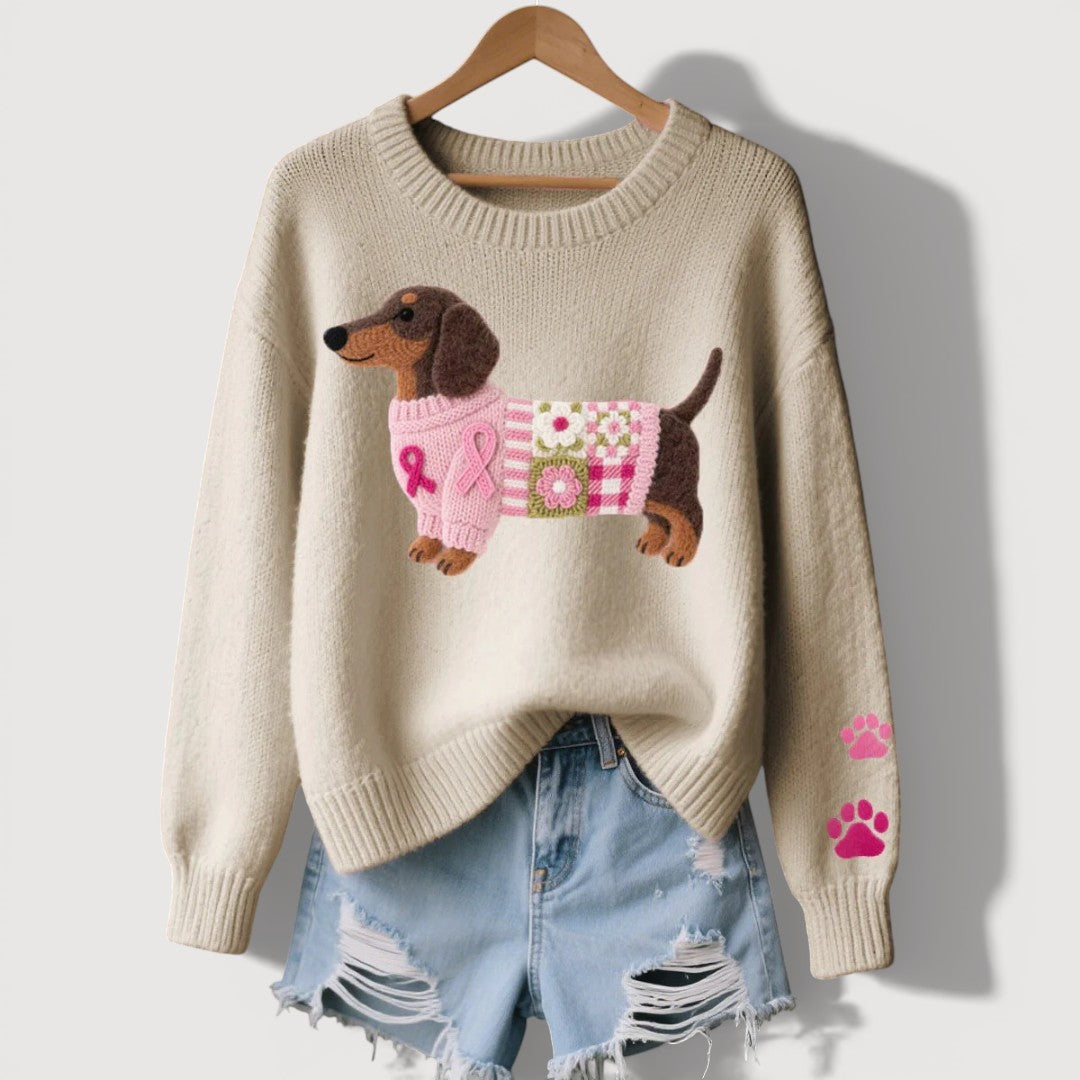Marlene | Cosy Dog Knit Sweater