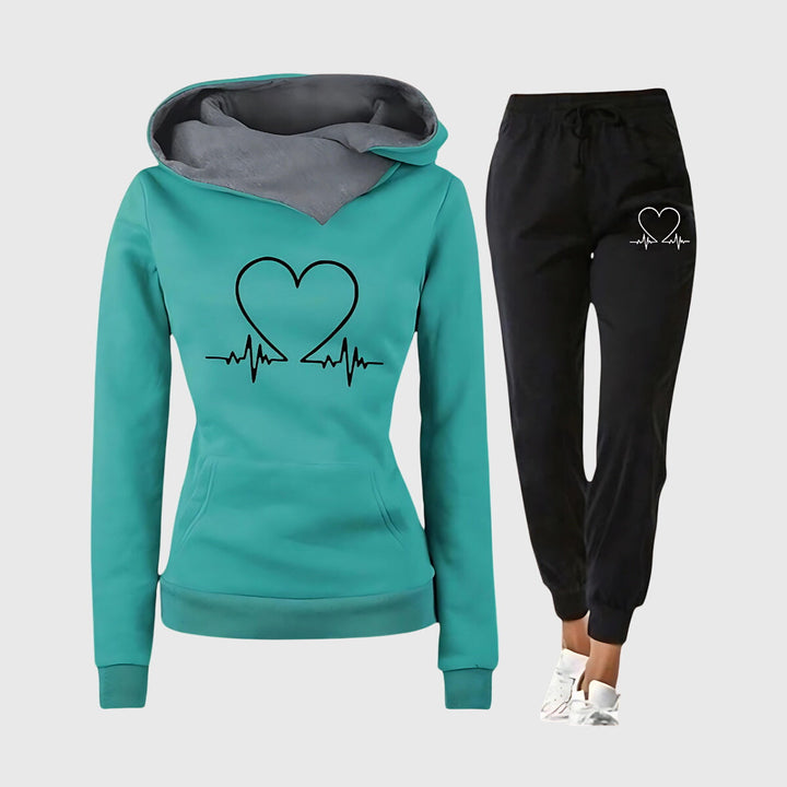 Claire | Heart Detail Lounge Set