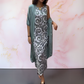 Monique | Elegant maxi-jurk met bijpassende jas