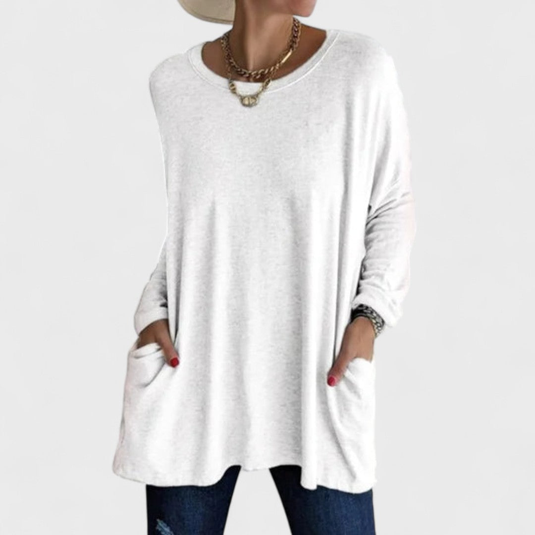 Lucia | Relaxed Long Sleeve Top