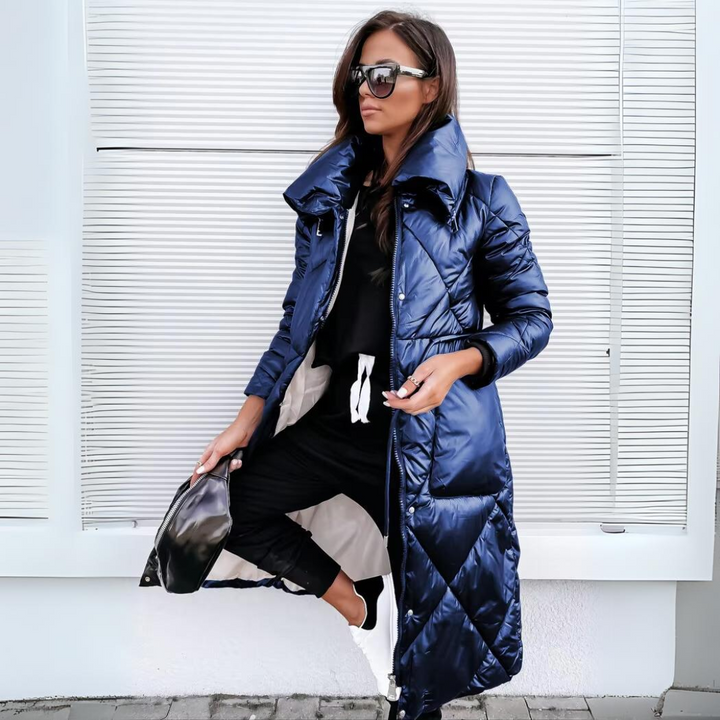 Rosalind | Long Quilted Winter Coat
