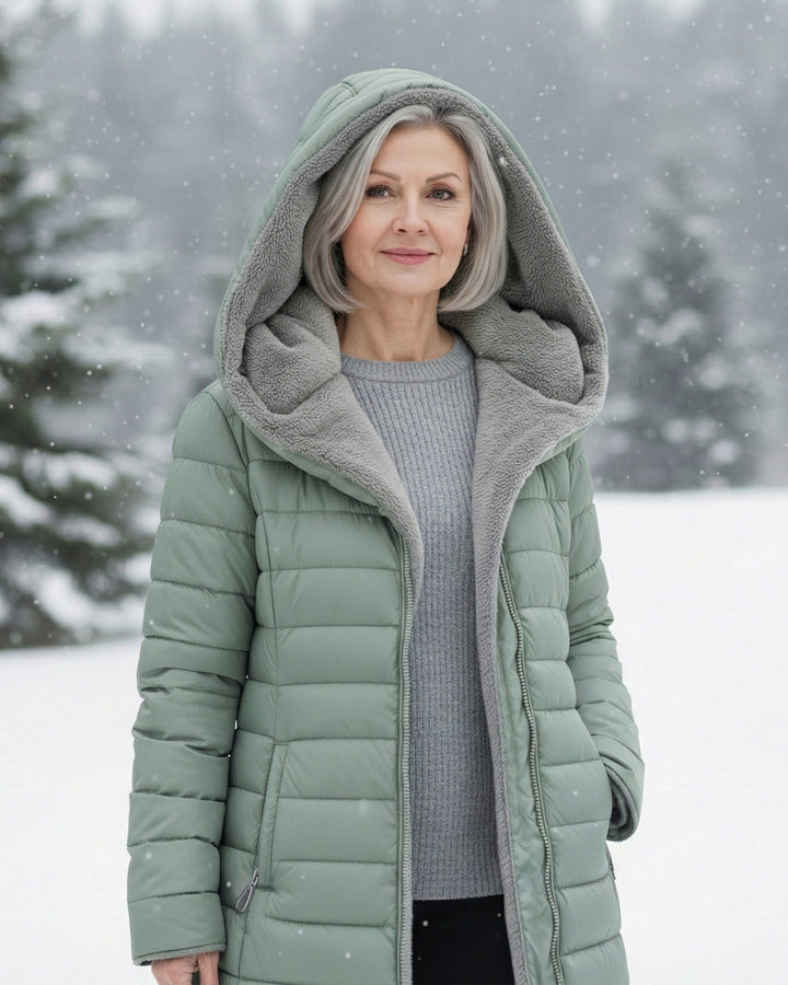 Ingrid | Fleece Lined Puffer Coat