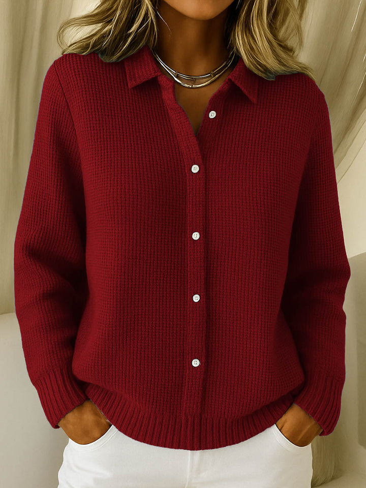 Lucy | Classic Knit Button Cardigan