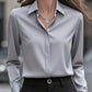 Amiliana | Luxe blouse met verborgen knoopsluiting