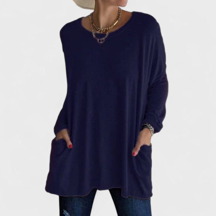 Lucia | Relaxed Long Sleeve Top