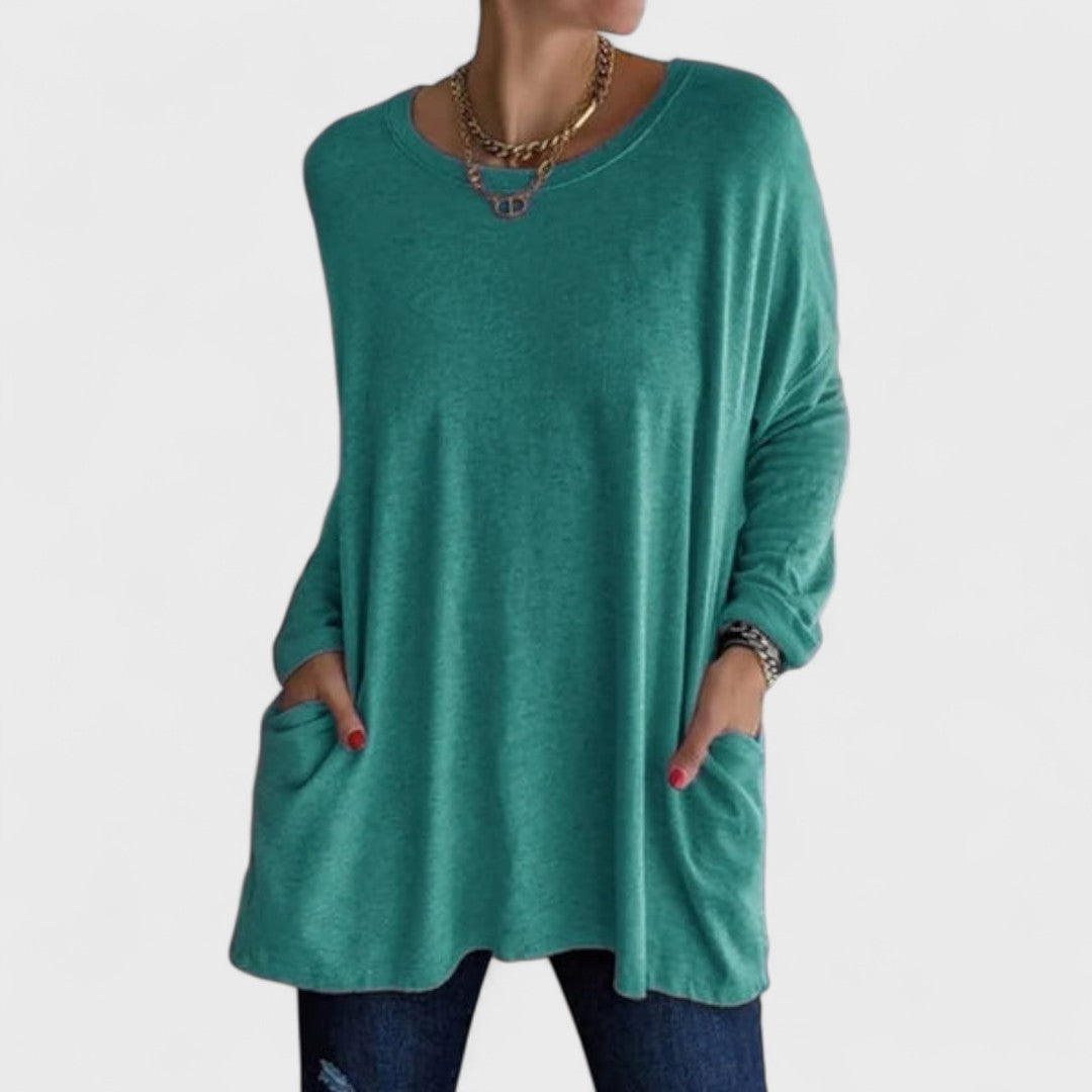 Lucia | Relaxed Long Sleeve Top