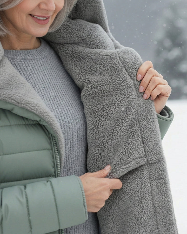 Ingrid | Fleece Lined Puffer Coat