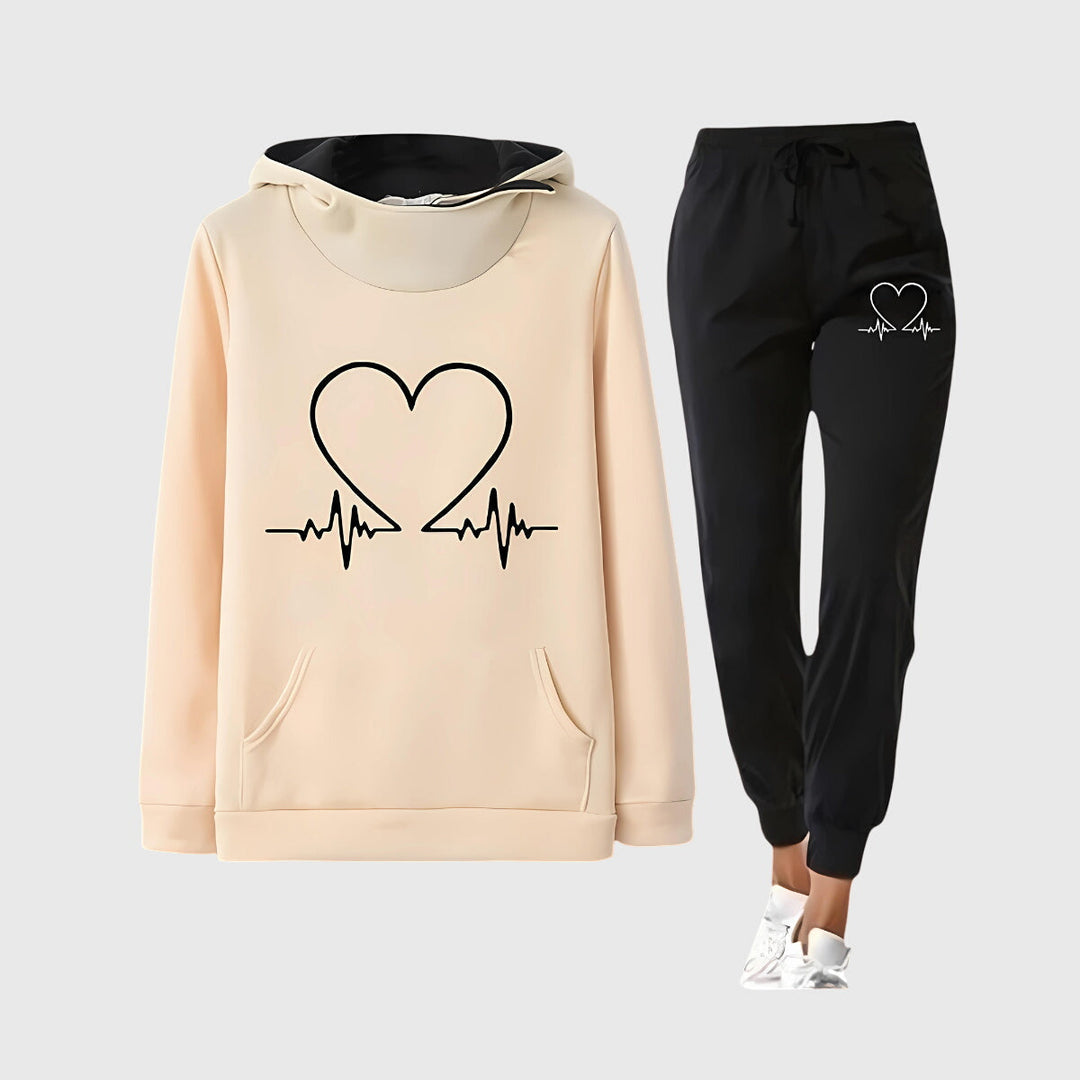 Claire | Heart Detail Lounge Set