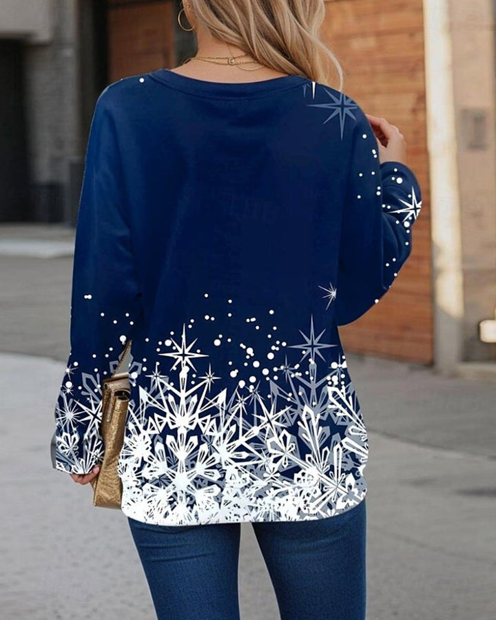 Bethany | Festive Tree Print Jumper