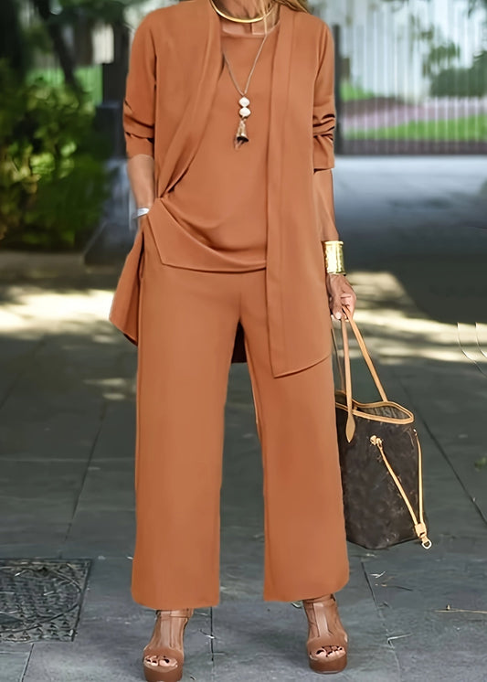 Yara | 3-Delige Set met Vest, Top & Broek